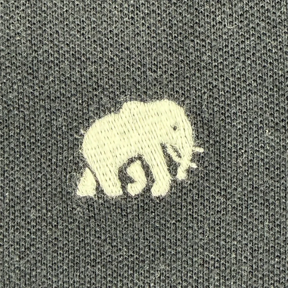 Banana Republic Chest Logo Polo Shirt in Navy Striped Men Small Short Sleeve
